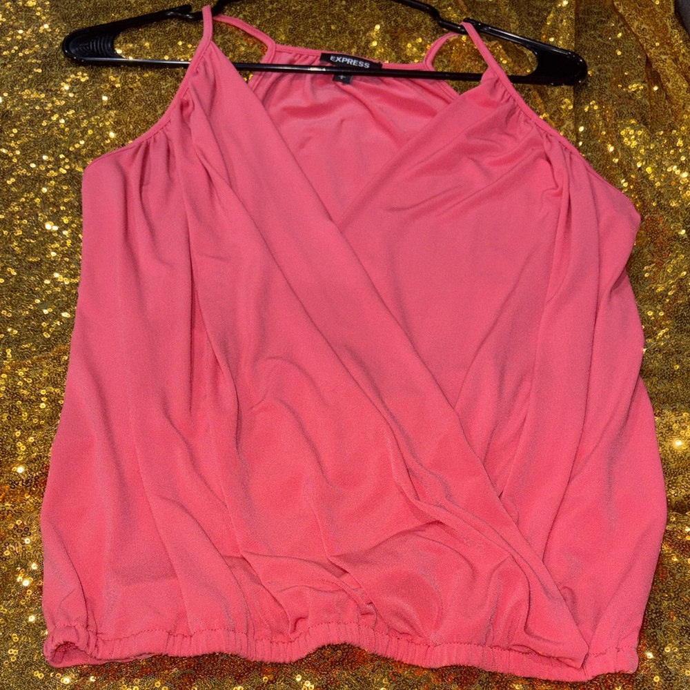 Express Coral Camisole Top